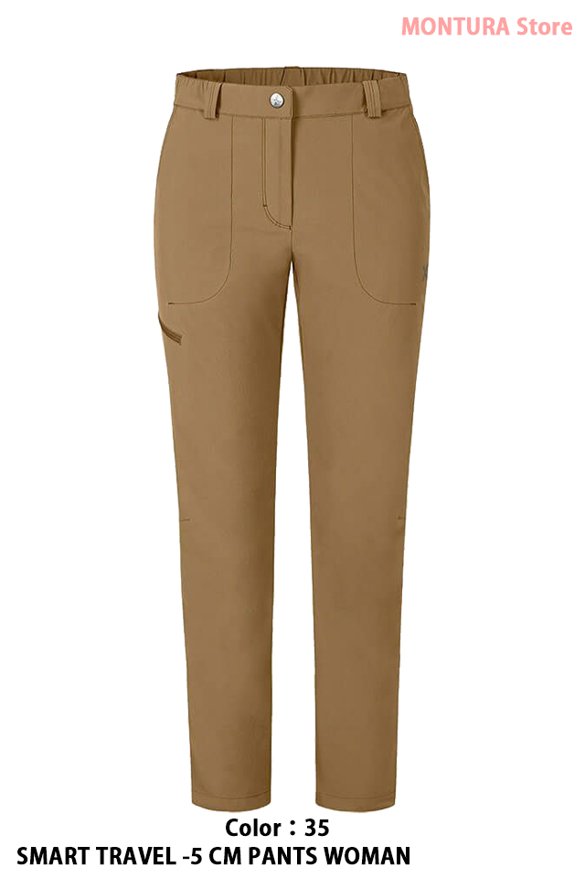 MONTURA SMART TRAVEL -5 CM PANTS WOMAN （MPLG31W-）-35