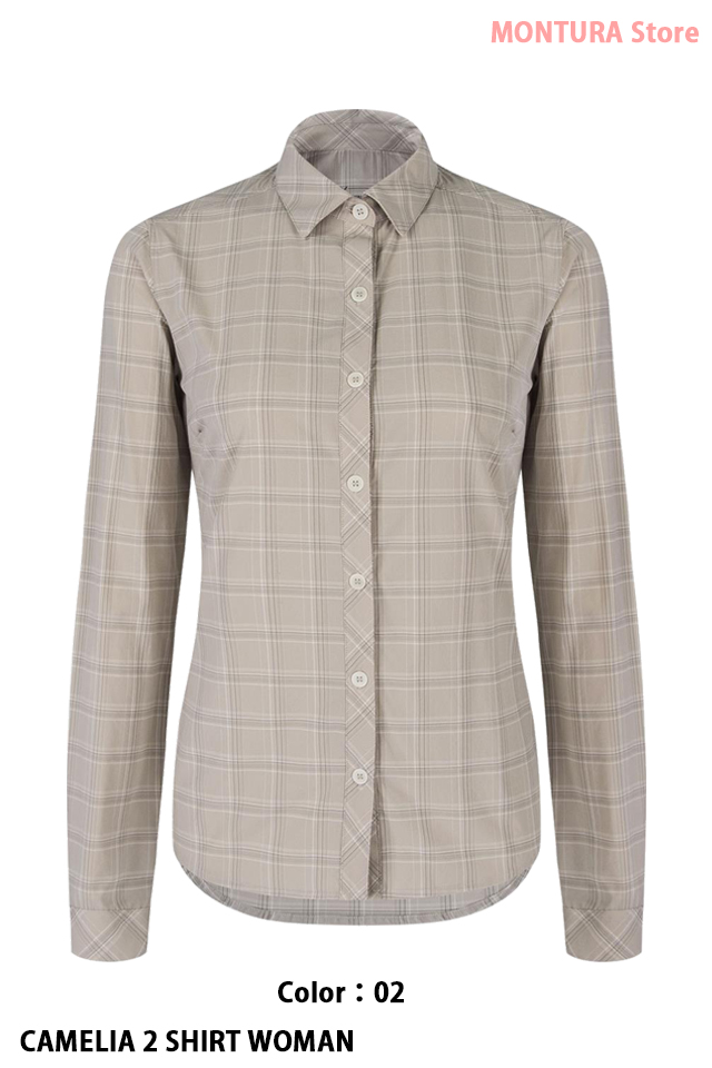MONTURA CAMELIA 2 SHIRT WOMAN （MQLG49W）-02