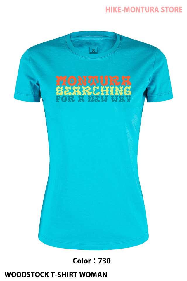 MONTURA WOODSTOCK T-SHIRT WOMAN （MTGC36W）-730