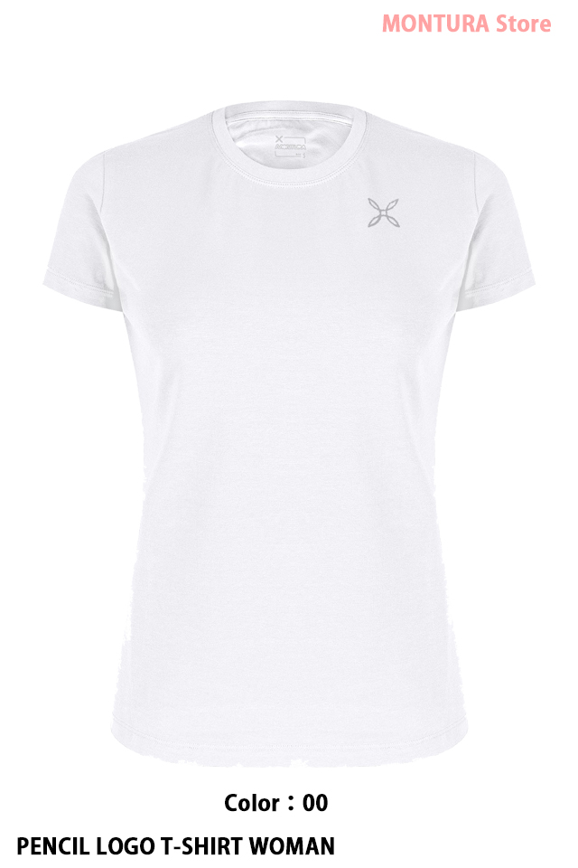 MONTURA PENCIL LOGO T-SHIRT WOMAN （MTGC49W）-00