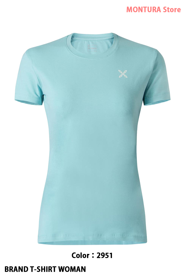 MONTURA BRAND T-SHIRT WOMAN （MTGC78W）-2951