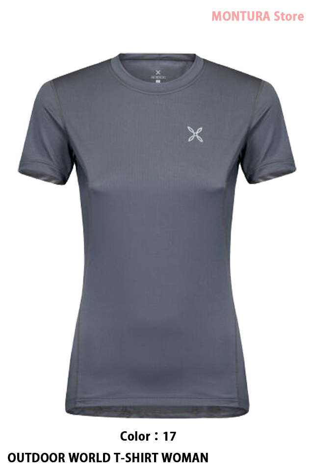 MONTURA OUTDOOR WORLD T-SHIRT WOMAN （MTGN20W）-17