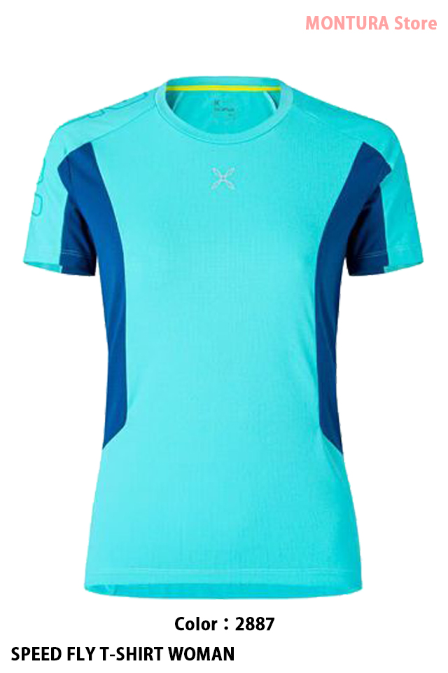 MONTURA SPEED FLY T-SHIRT WOMAN（MTGR80W）-2887
