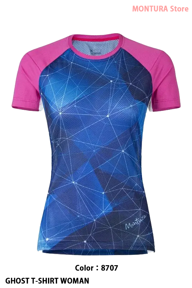 MONTURA GHOST T-SHIRT WOMAN （MTGR90W）-8707