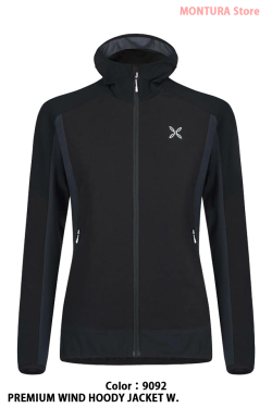 MONTURA PREMIUM WIND HOODY JACKET WOM. (MJAW48W)-9092