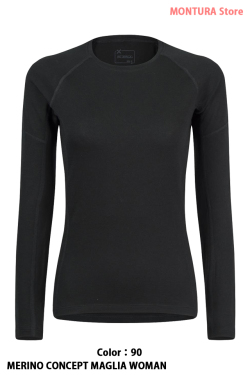 MONTURA MERINO CONCEPT MAGLIA WOMA （MMGX01W）-90