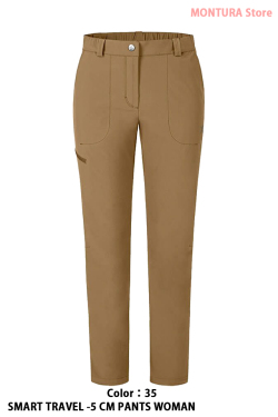 MONTURA SMART TRAVEL -5 CM PANTS WOMAN （MPLG31W-）-35