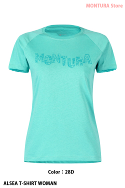 MONTURA ALSEA T-SHIRT WOMAN （MTGC31W）-07D