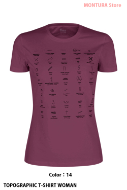 MONTURA TOPOGRAPHIC T-SHIRT WOMAN （MTGC47W）-14
