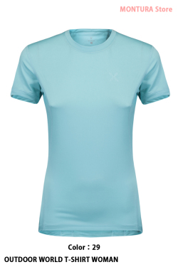 MONTURA OUTDOOR WORLD T-SHIRT WOMAN （MTGN20W）-17