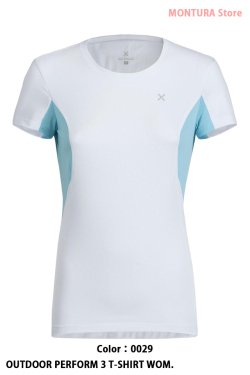 MONTURA OUTDOOR PERFORM 3 T-SHIRT WOM. （MTGN51W）-0029