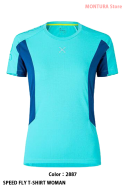 MONTURA SPEED FLY T-SHIRT WOMAN（MTGR80W）-2887