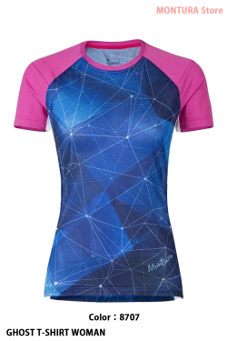 MONTURA GHOST T-SHIRT WOMAN （MTGR90W）-8707