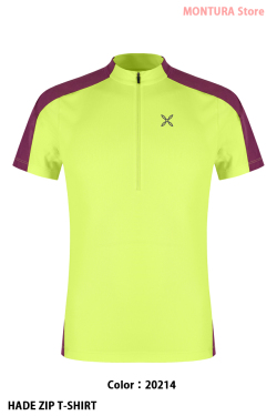 MONTURA HADE ZIP T-SHIRT （MTZN38X）-20214