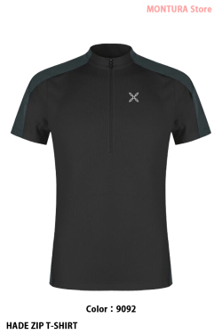 MONTURA HADE ZIP T-SHIRT （MTZN38X）-9092