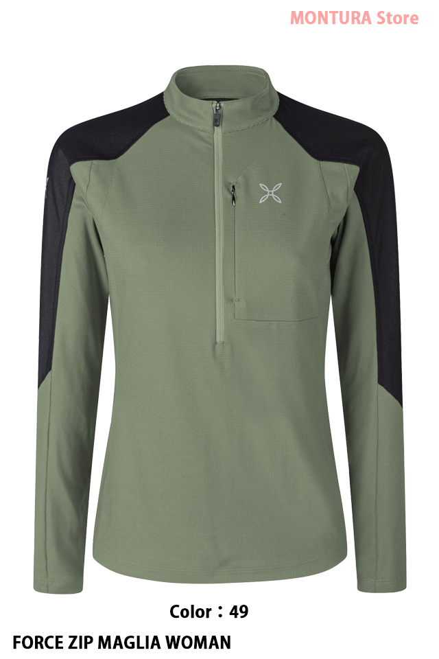 MONTURA Store（モンチュラ ストア） Web 通販 「FORCE ZIP MAGLIA  