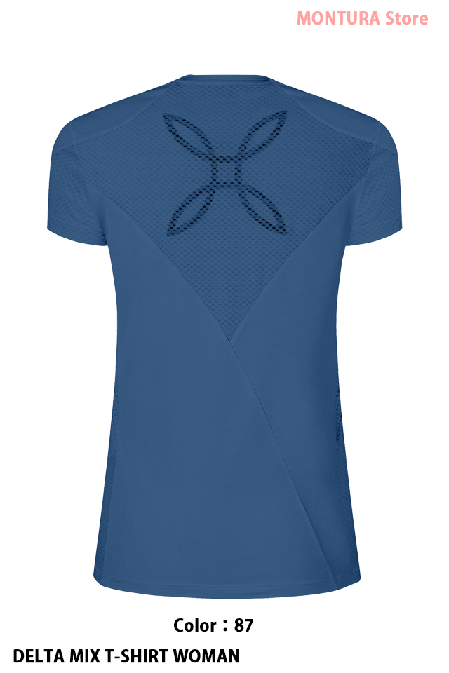 新品モンチュラ DELTA MIX T-SHIRT WOMAN S 黒 MONTURA Store（モンチュラ ストア） Web 通販 「DELTA MIX