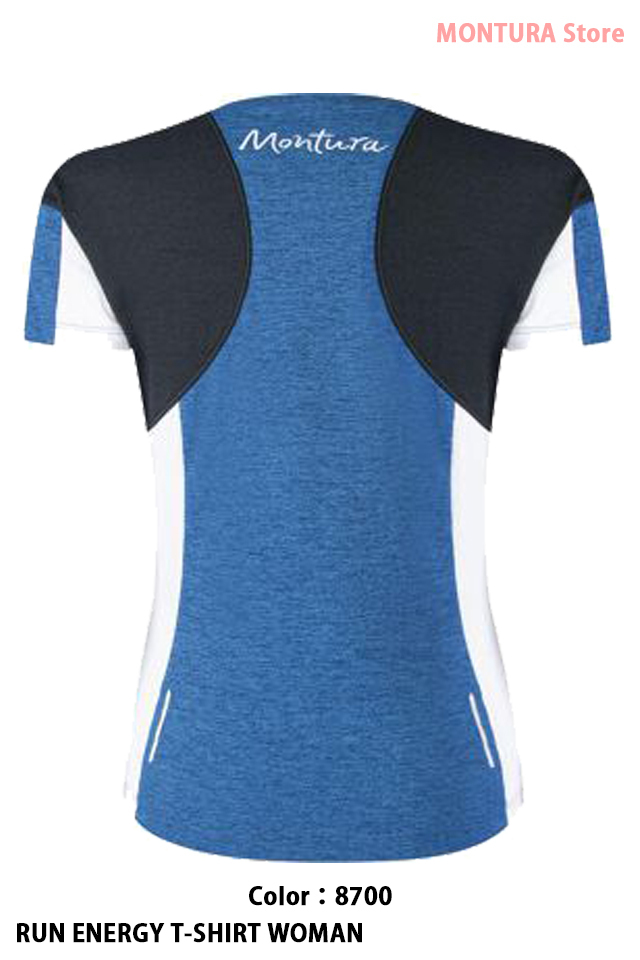 高機能速乾Tシャツ【MONTURA RUN ENERGY T-SHIRT WOMAN】