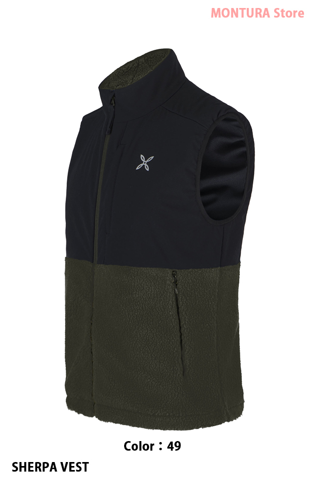 MONTURA Store（モンチュラ ストア） Web 通販 「SHERPA VEST (MVVC77X)」