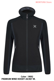 MONTURA PREMIUM WIND HOODY JACKET WOM. (MJAW48W)-9092