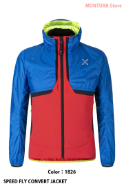 MONTURA SPEED FLY CONVERT JACKET （MJCR80X）-1826