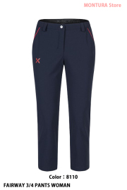 MONTURA FAIRWAY 3/4 PANTS WOMAN （MPTO36WP）-8110