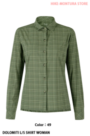 MONTURA DOLOMITI L/S SHIRT WOMAN （MQLG50W）-49