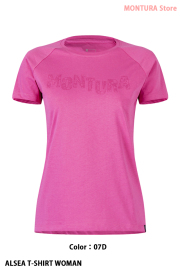 MONTURA ALSEA T-SHIRT WOMAN （MTGC31W）-07D