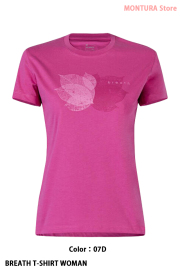 MONTURA BREATH T-SHIRT WOMAN （MTGC57W）-07D