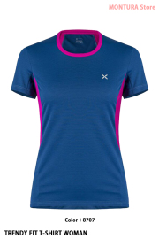 MONTURA TRENDY FIT T-SHIRT WOMAN （MTGN53W）-8707