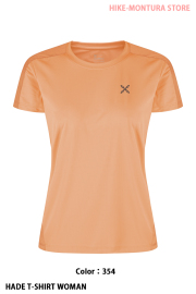 MONTURA HADE T-SHIRT WOMAN （MTGN55W）-354