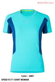 MONTURA SPEED FLY T-SHIRT WOMAN（MTGR80W）-2887