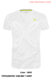 MONTURA TOPOGRAPHIC SUBLIME T-SHIRT （MTGR93X）-0093