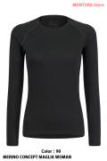 MONTURA MERINO CONCEPT MAGLIA WOMA （MMGX01W）-90
