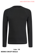MONTURA MERINO CONCEPT MAGLIA （MMGX01X）-90