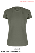 MONTURA PENCIL LOGO T-SHIRT WOMAN （MTGC49W）-49
