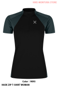 MONTURA HADE ZIP T-SHIRT WOMAN （MTZN38W）-9093