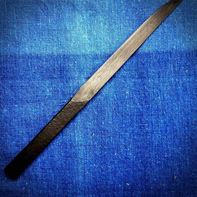 美しく無駄のないシンプルなシルエット 御守り刀ペーパーナイフ 敬天愛人 N0 01