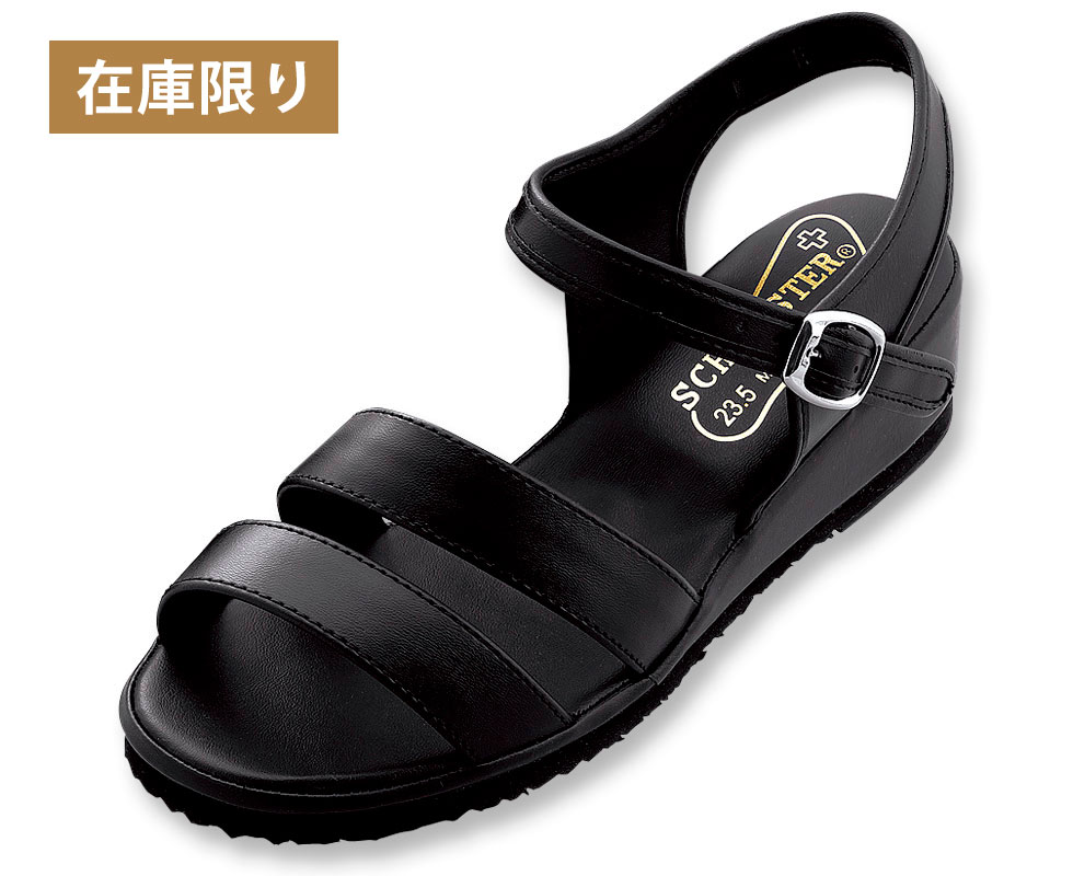 ニューヘルスサンダル No.112DX　　　ブラック