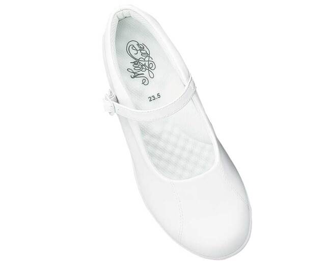 【新品未使用】treat urself パンプス(white) 楽天市場】パンプス ストラップ 痛くない スクエアトゥ 厚底