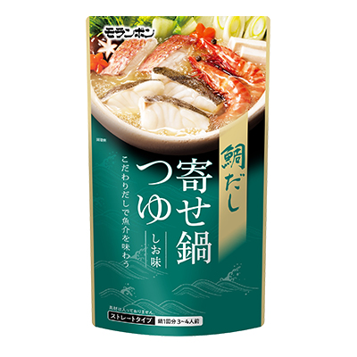 鯛だし寄せ鍋つゆ しお味