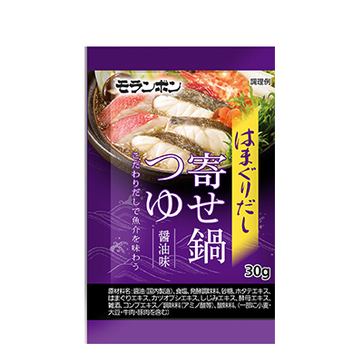 はまぐりだし寄せ鍋つゆ 醤油味 30g