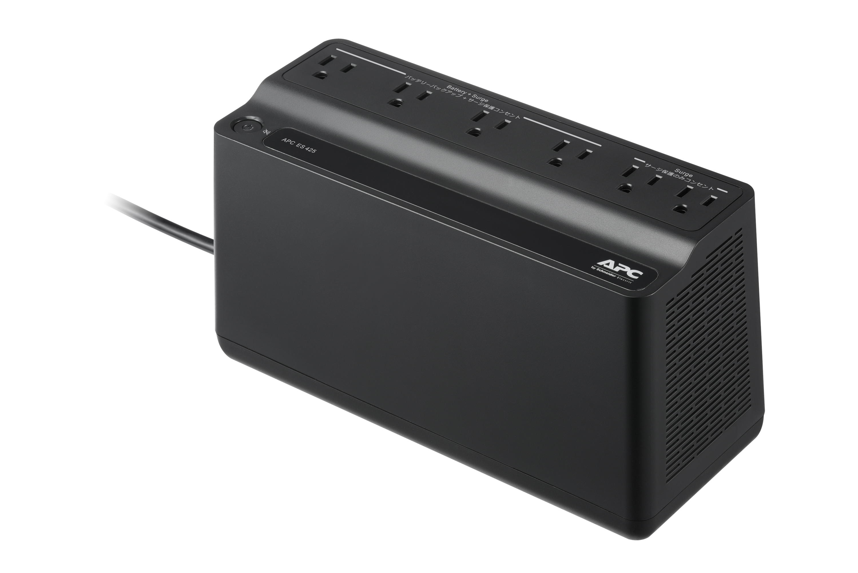 BE425M-JP　APC 無停電電源装置 UPS 常時商用給電 矩形波 家庭用 425VA/255W 小型