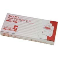 AMANO　Time P@CKカードC（25日/10日締用）