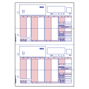 ヒサゴ BP1203 ベストプライス版 (給与)明細書 A4タテ 2面