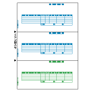 ヒサゴ GB1173 納品書 A4タテ 3面 500枚入り