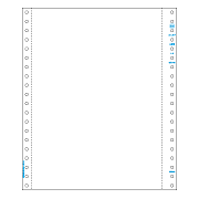 ヒサゴ GB375  ストックフォーム B5タテ 2P 白紙 250セット