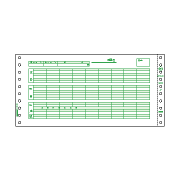 ヒサゴ GB846C 給与明細書(密封式) 250セット