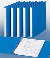 弥生 200001 バインダ-A4版（6冊）