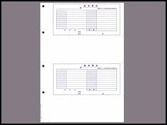 OBC 4203 単票封筒用給与辞令 300枚